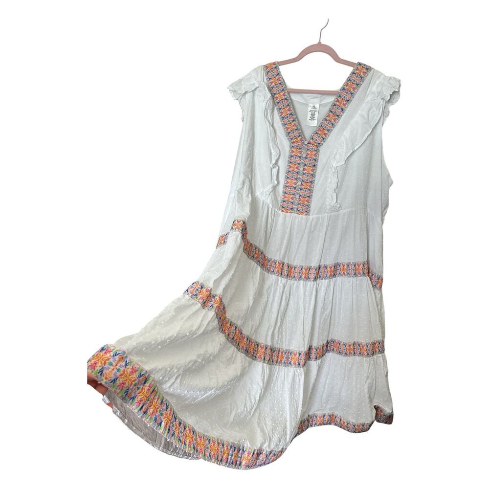 Disney Parks Encanto Breezy Cotton Swiss Dot Dress Size 3X - Picture 10 of 12